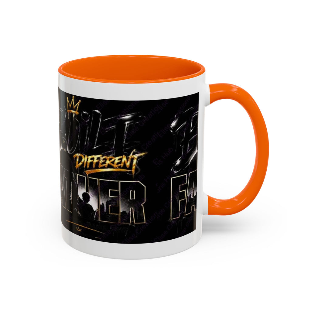 👑🖤 Built Different Father Mug 🖤👑 (11, 15oz)