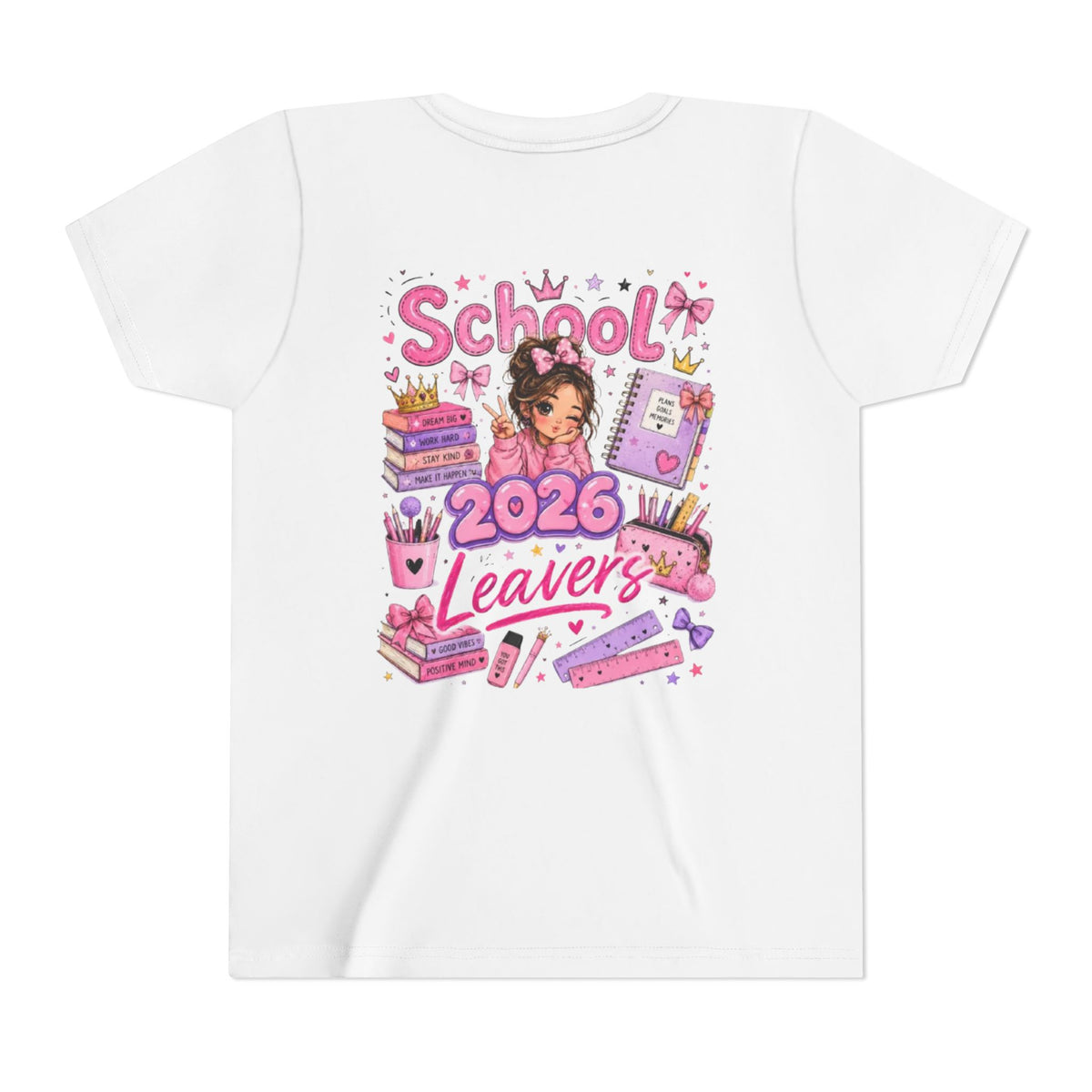 🎀 School Leavers 2026 Cute Girly Edition T-Shirt ✨
