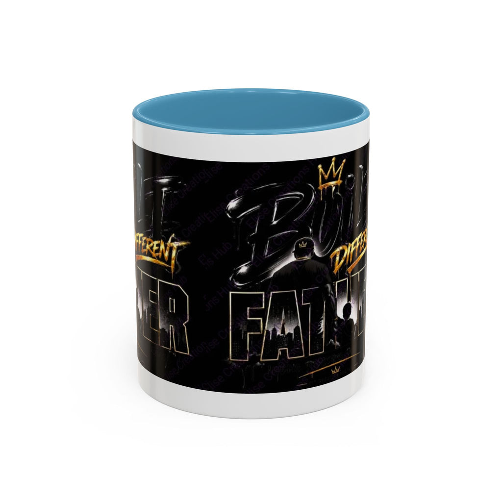👑🖤 Built Different Father Mug 🖤👑 (11, 15oz)