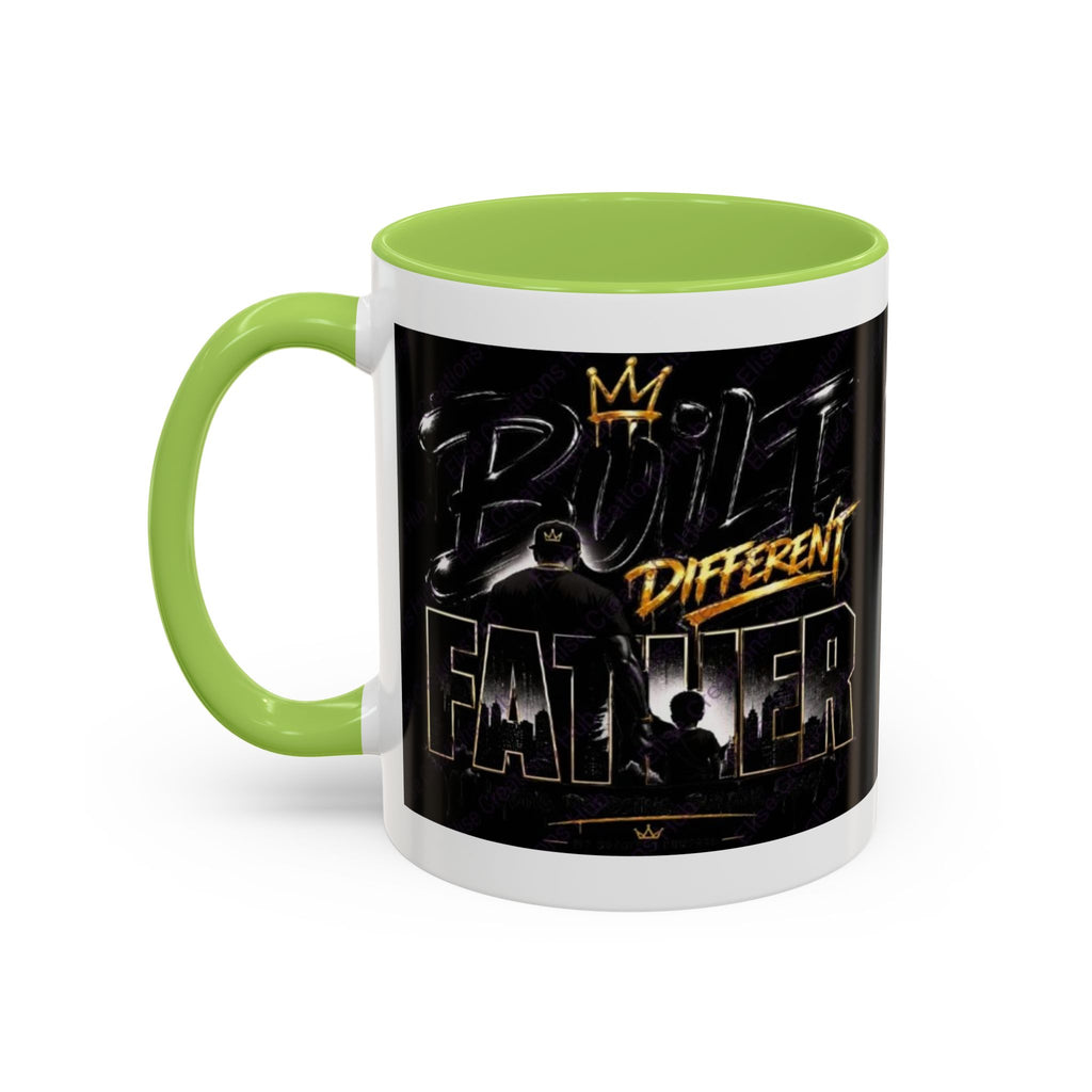 👑🖤 Built Different Father Mug 🖤👑 (11, 15oz)
