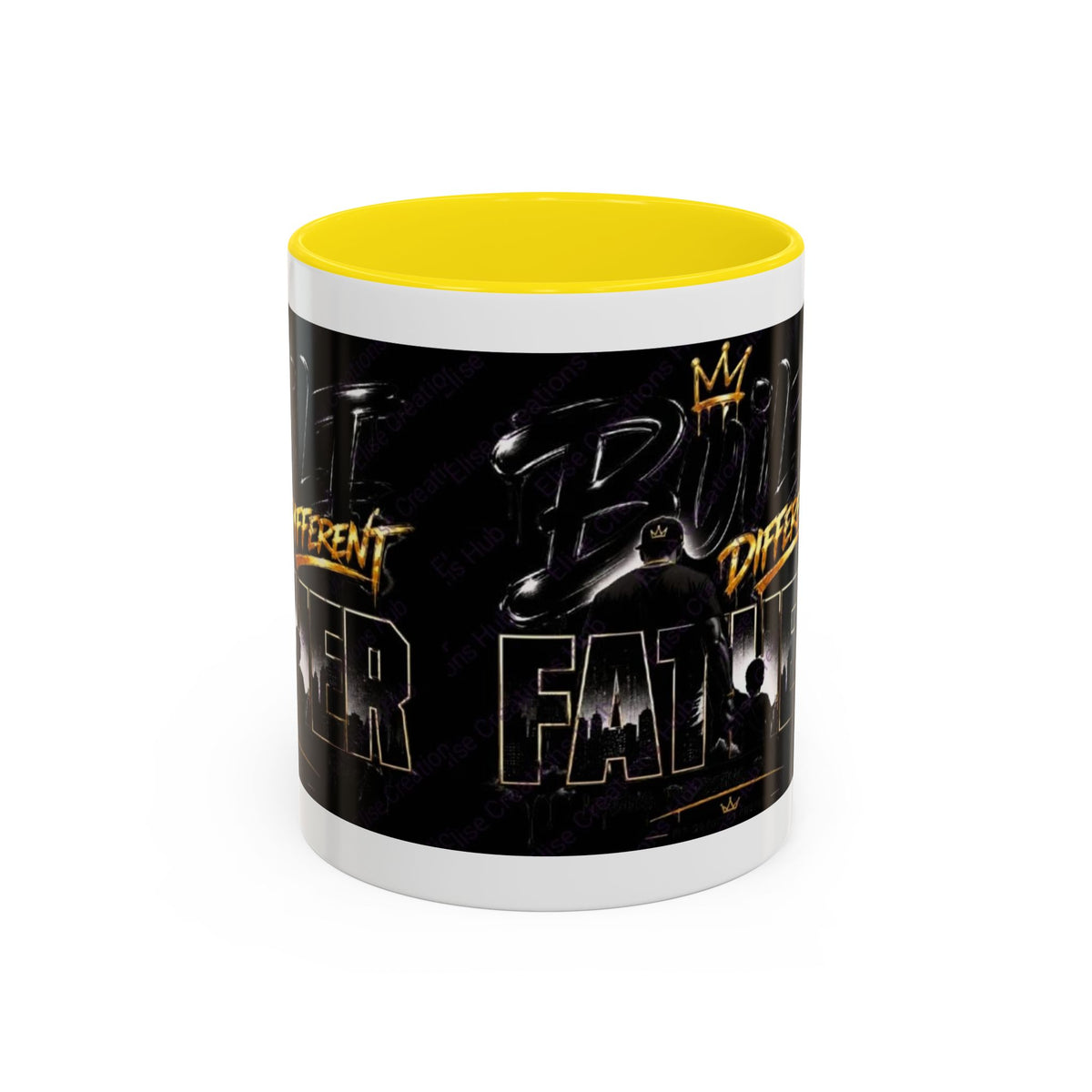 👑🖤 Built Different Father Mug 🖤👑 (11, 15oz)