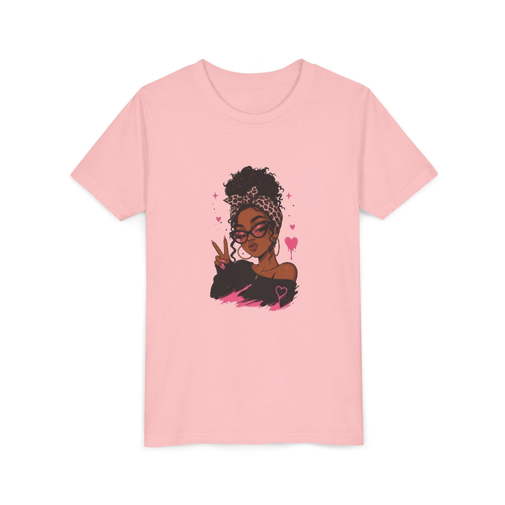 👑 Pink Queen Vibes Youth T-Shirt 👑