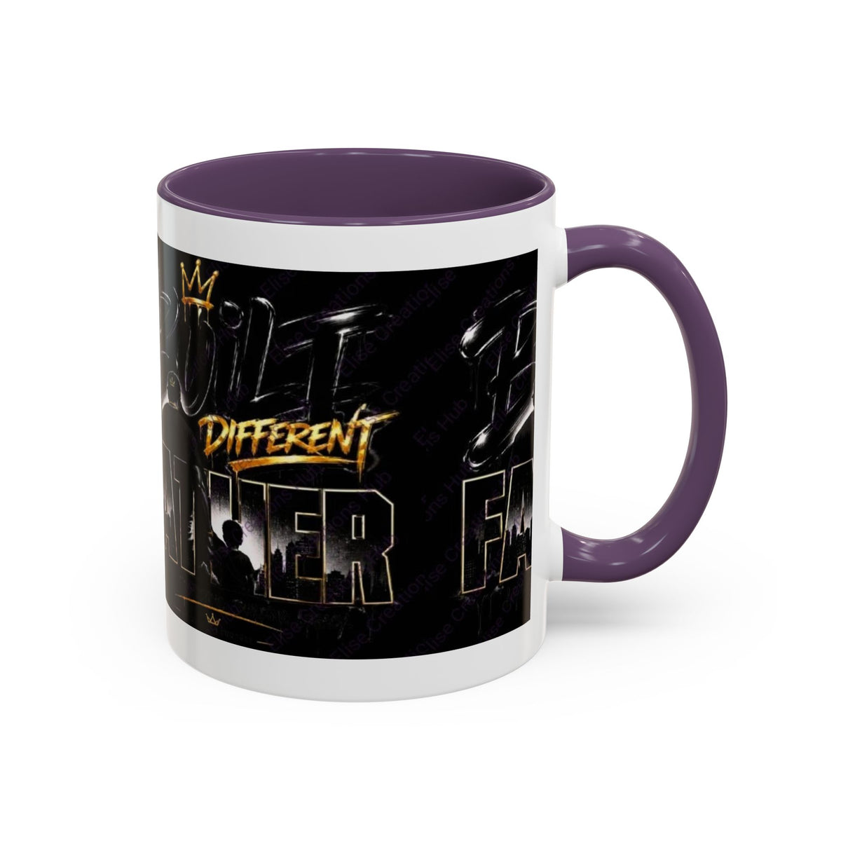 👑🖤 Built Different Father Mug 🖤👑 (11, 15oz)