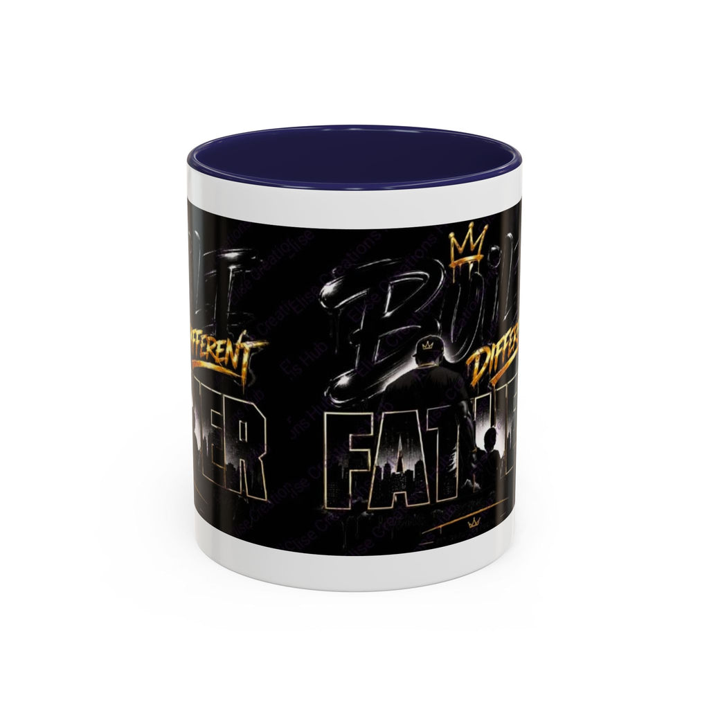 👑🖤 Built Different Father Mug 🖤👑 (11, 15oz)