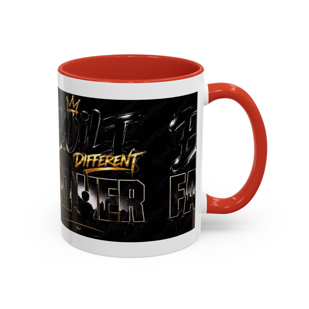 👑🖤 Built Different Father Mug 🖤👑 (11, 15oz)