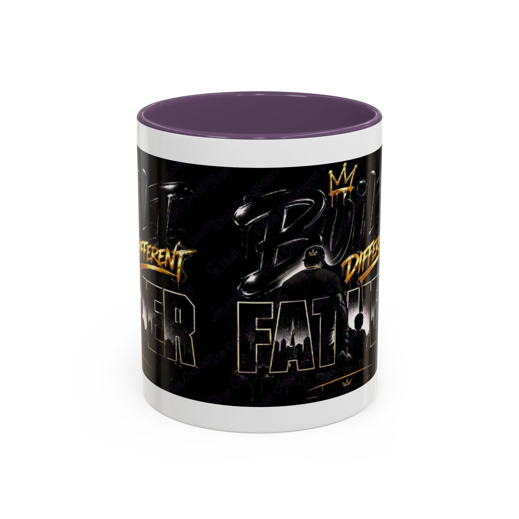 👑🖤 Built Different Father Mug 🖤👑 (11, 15oz)