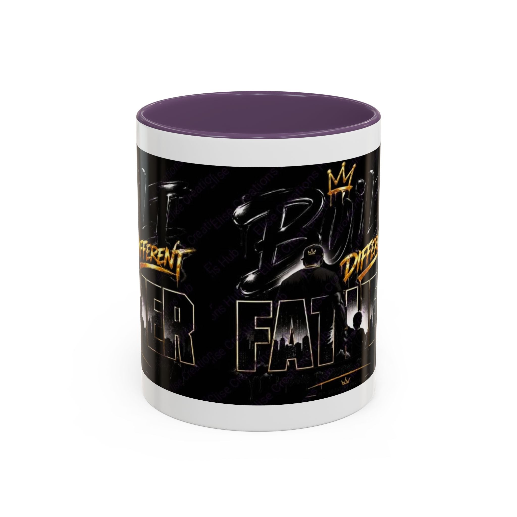 👑🖤 Built Different Father Mug 🖤👑 (11, 15oz)