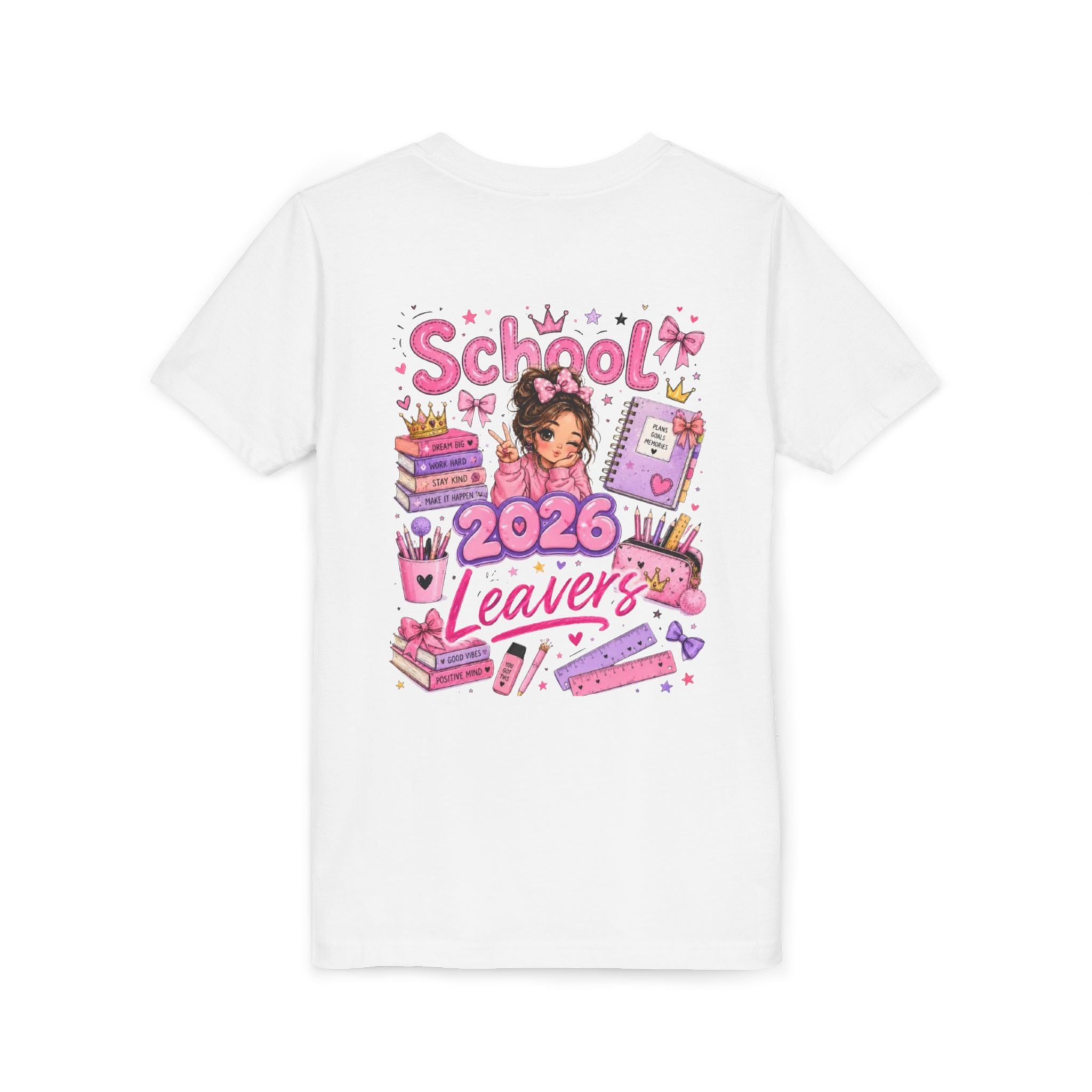 🎀 School Leavers 2026 Cute Girly Edition T-Shirt ✨