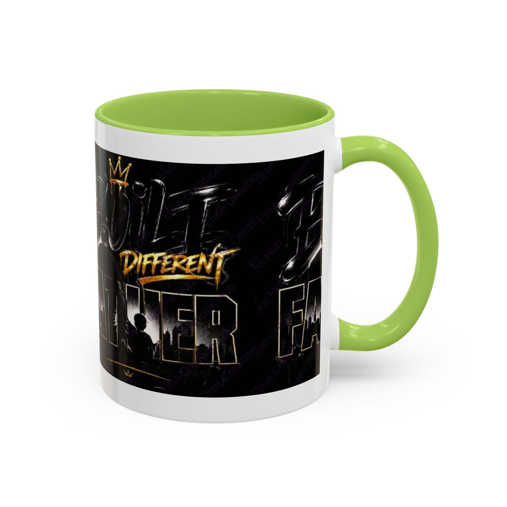 👑🖤 Built Different Father Mug 🖤👑 (11, 15oz)