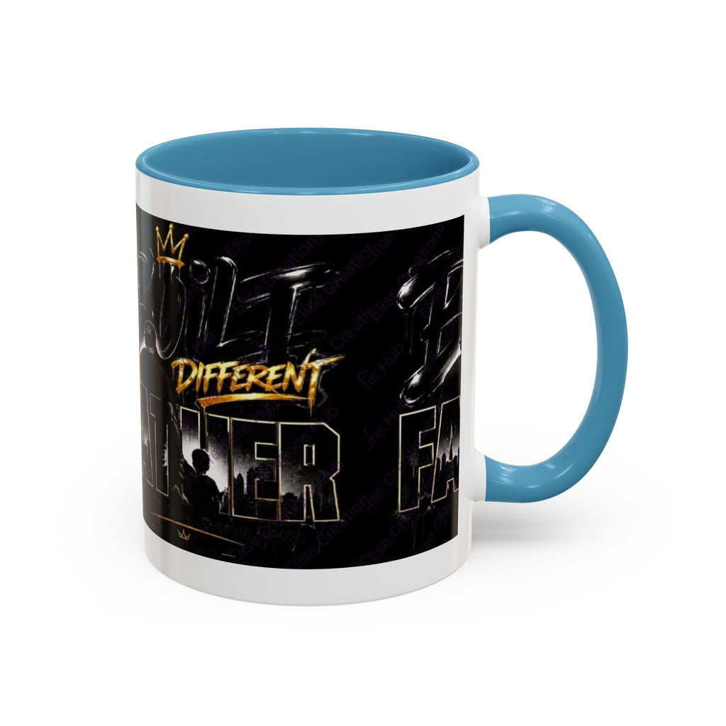 👑🖤 Built Different Father Mug 🖤👑 (11, 15oz)