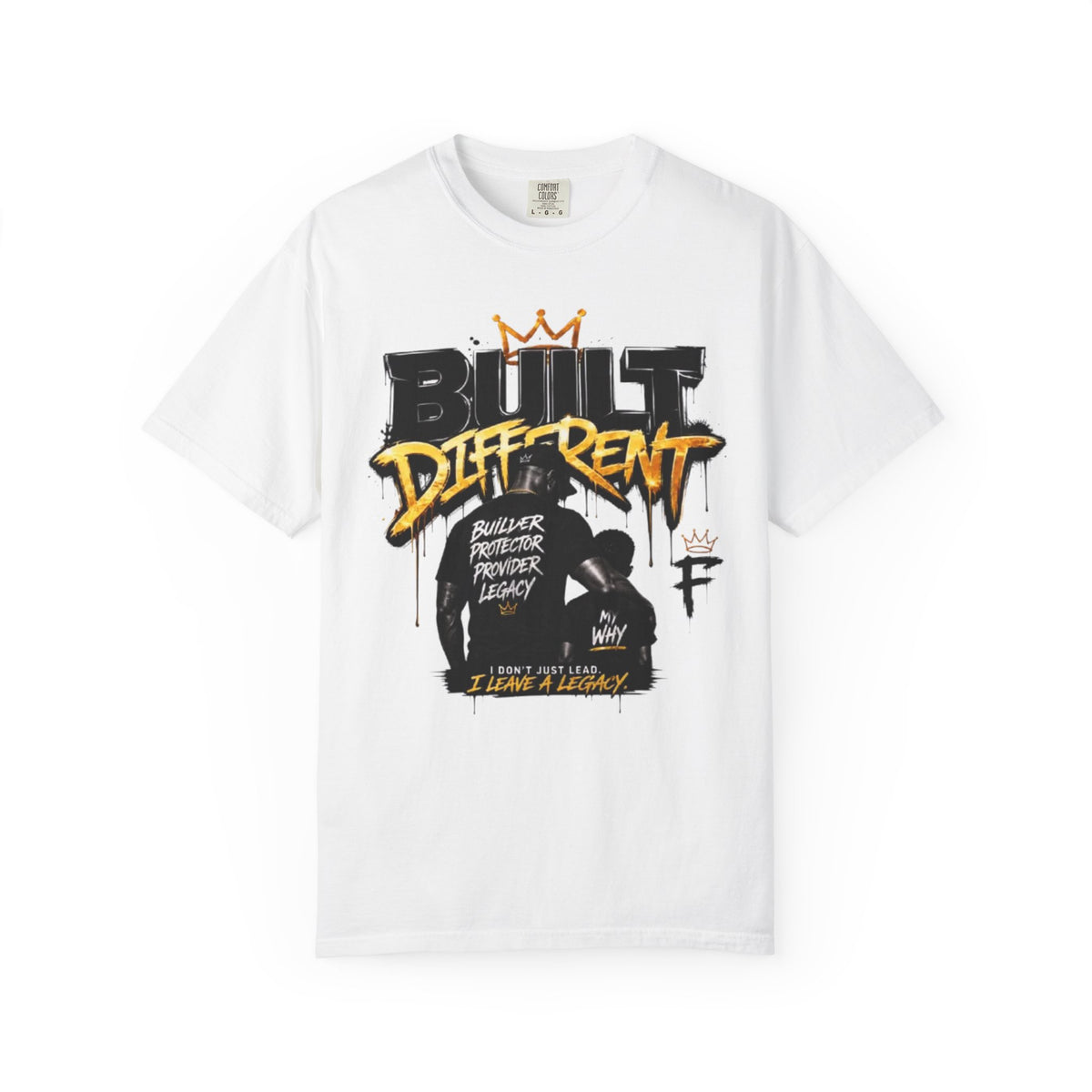 Built Different Father's Day T-Shirt | Dad Legacy Shirt | Builder Protector Provider Tee