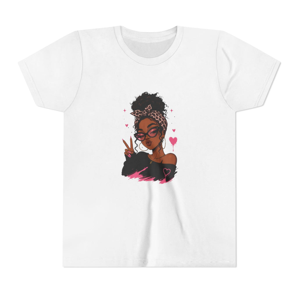 👑 Pink Queen Vibes Youth T-Shirt 👑