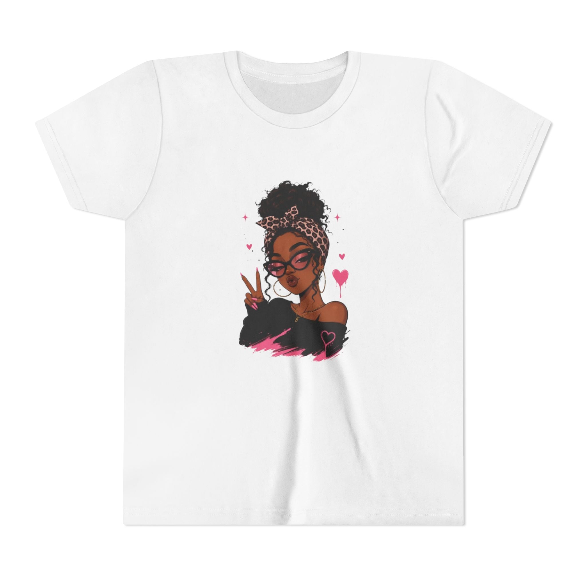 👑 Pink Queen Vibes Youth T-Shirt 👑