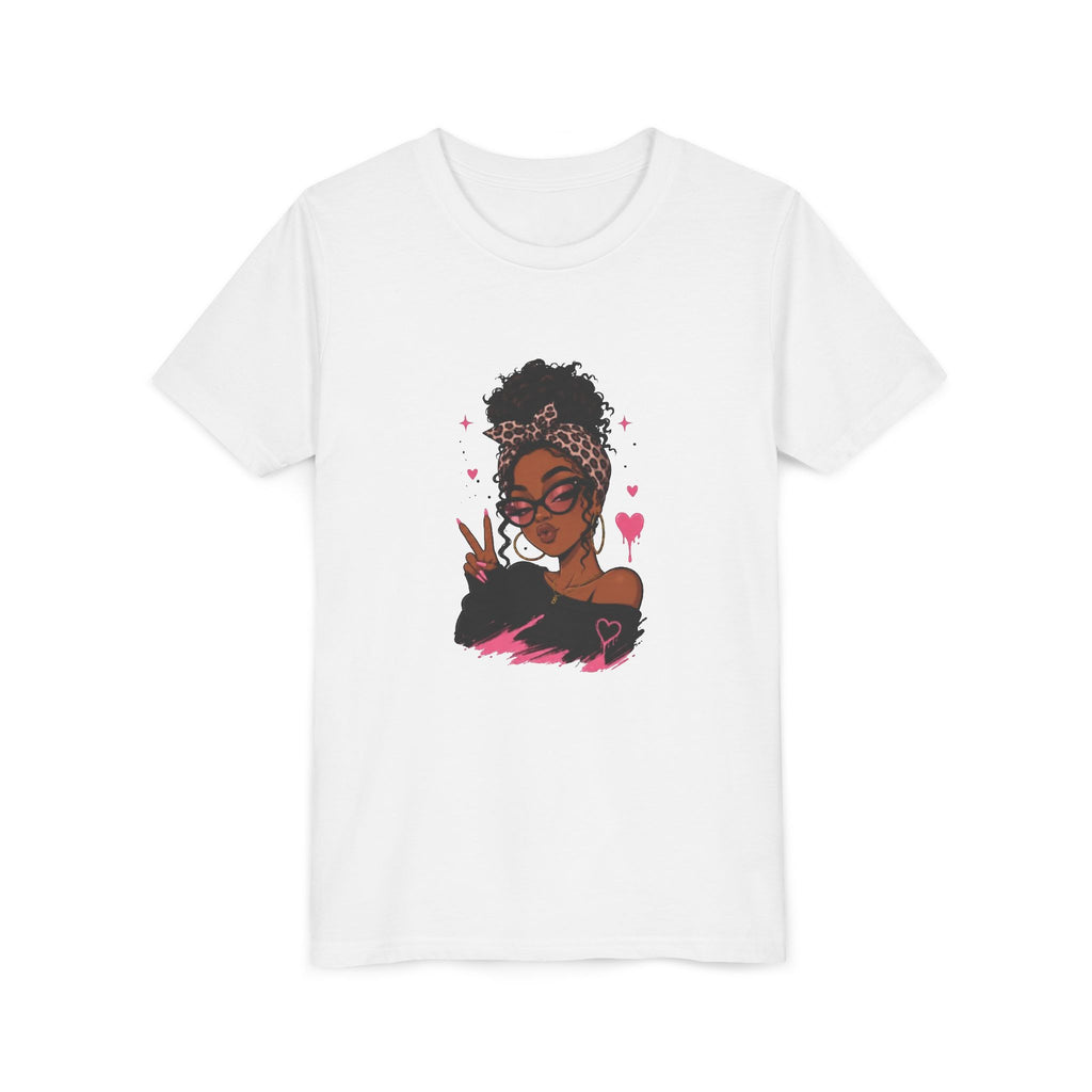👑 Pink Queen Vibes Youth T-Shirt 👑