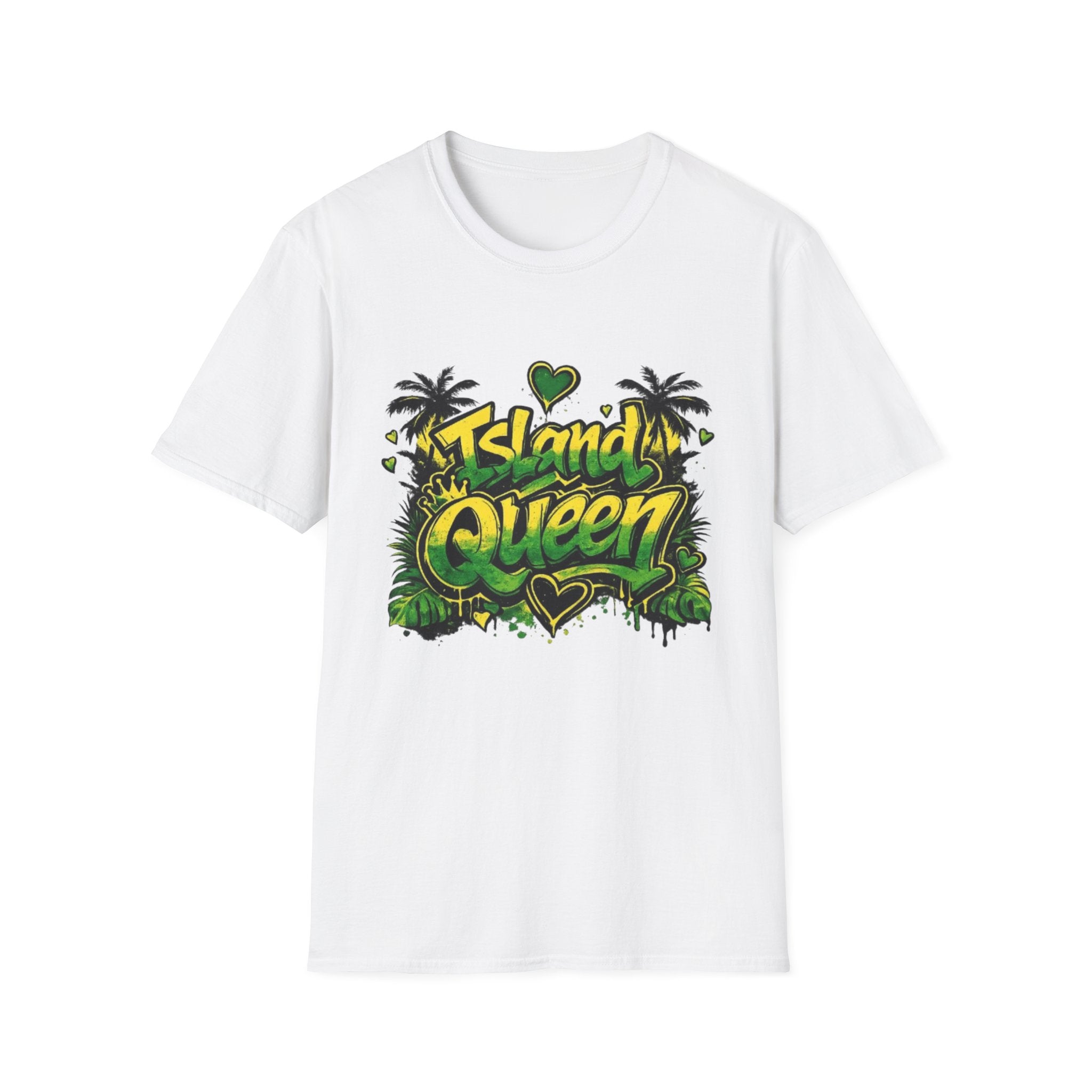 🇯🇲 Island Queen Graffiti Tee 👑