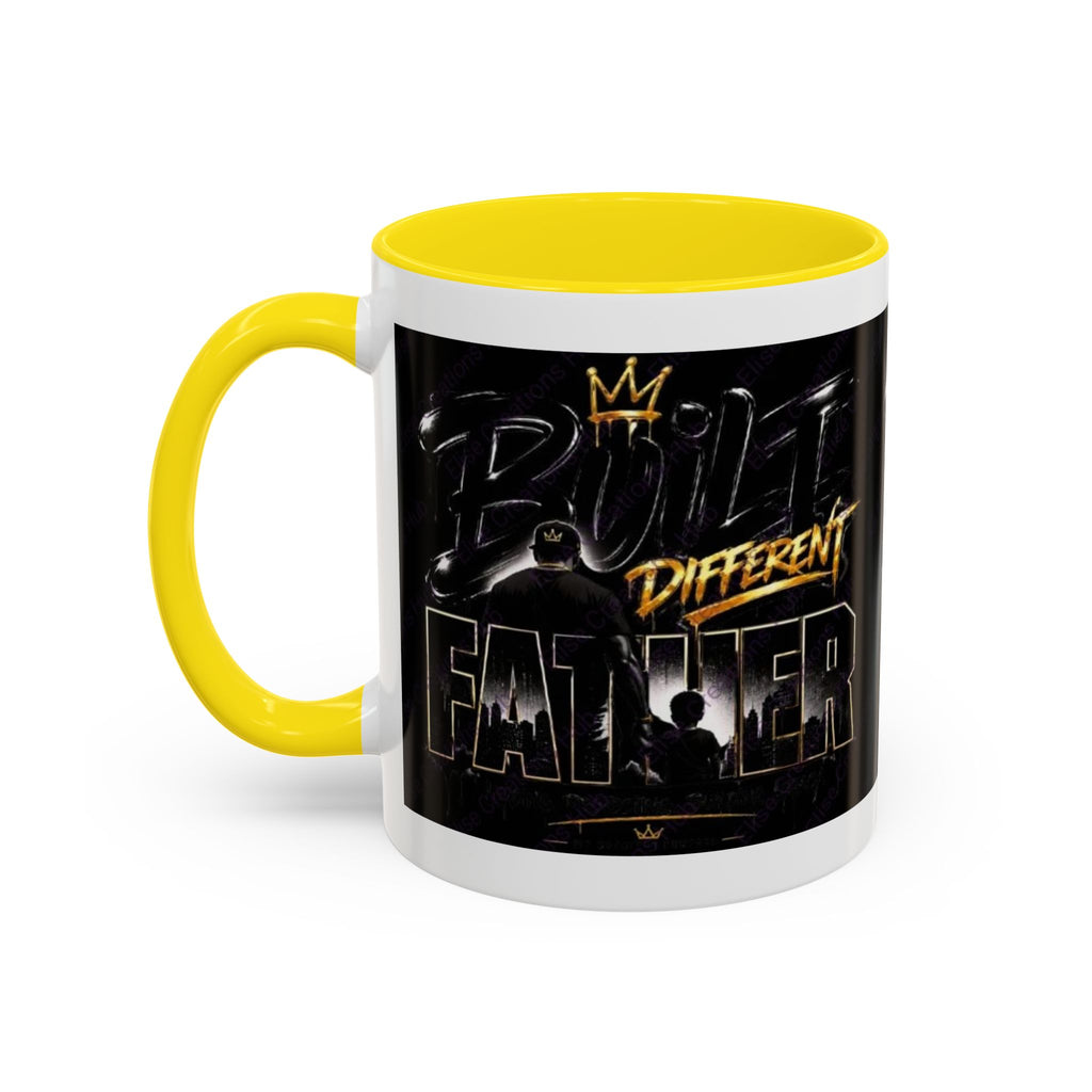 👑🖤 Built Different Father Mug 🖤👑 (11, 15oz)