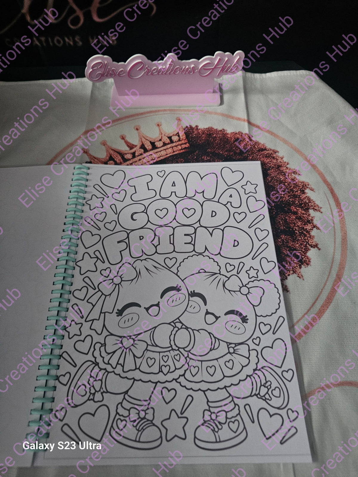 Little Dumplings Affirmations Colouring Book