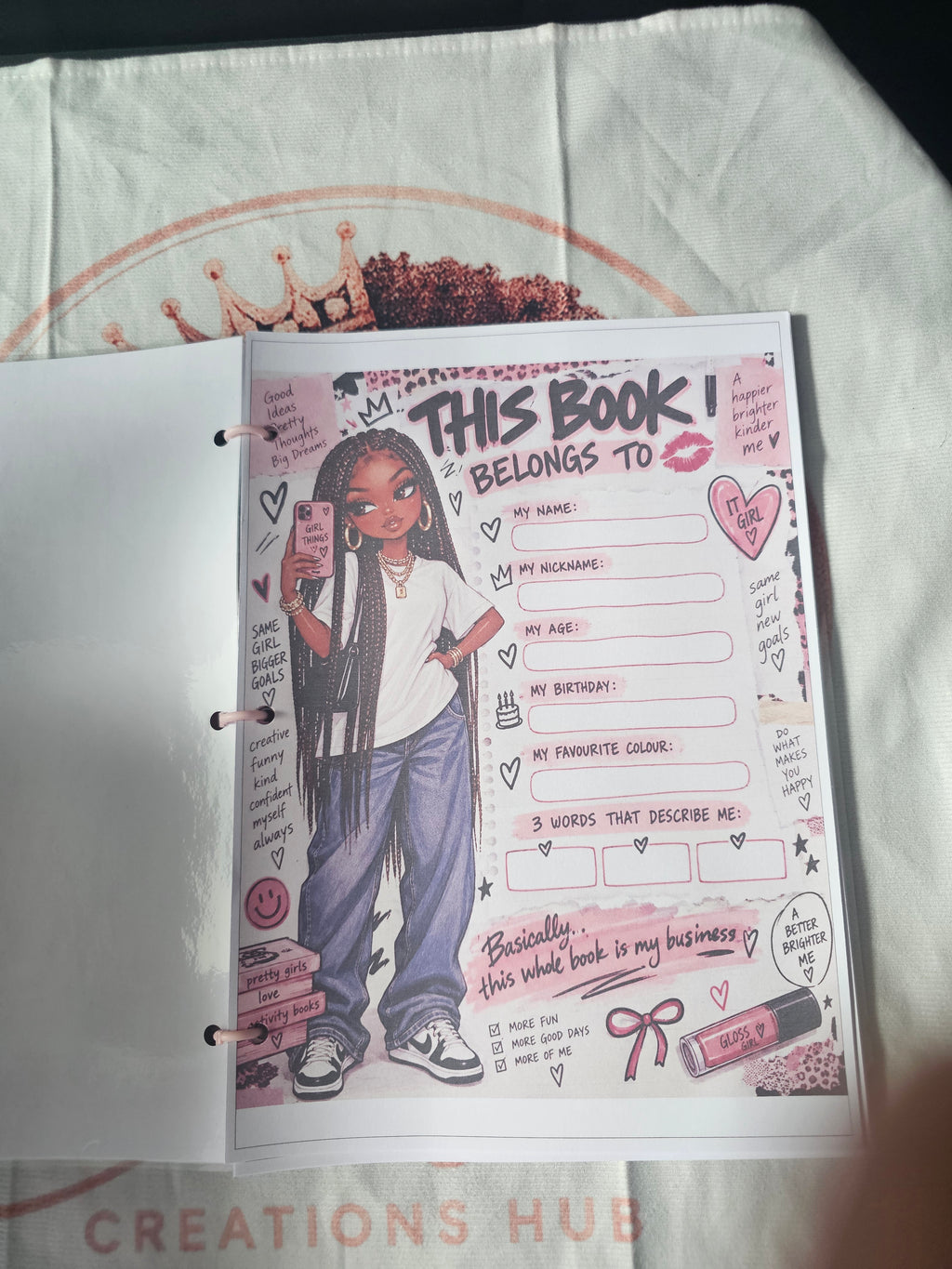 GIRL ENERGY – My Activity Book