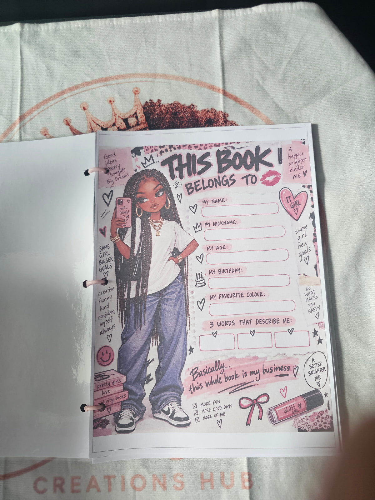 GIRL ENERGY – My Activity Book