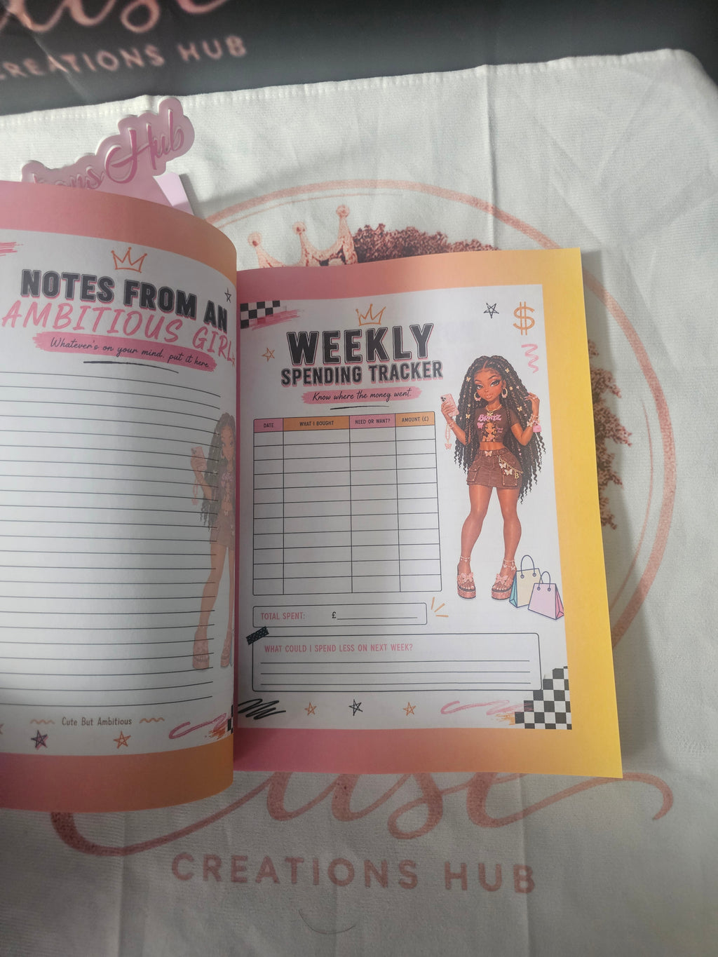 Pretty, Pressed & Focused Journal