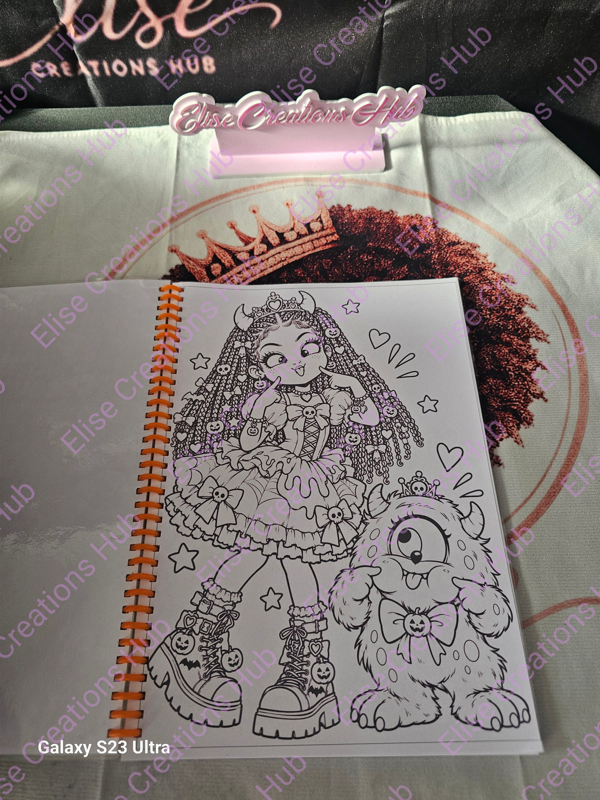 The Halloween Spooky Crew Monsters Colouring Book