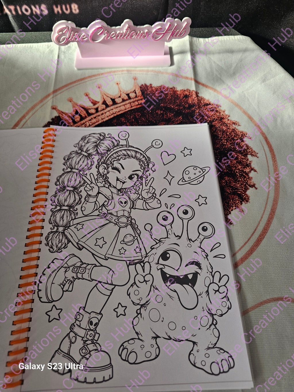 The Halloween Spooky Crew Monsters Colouring Book
