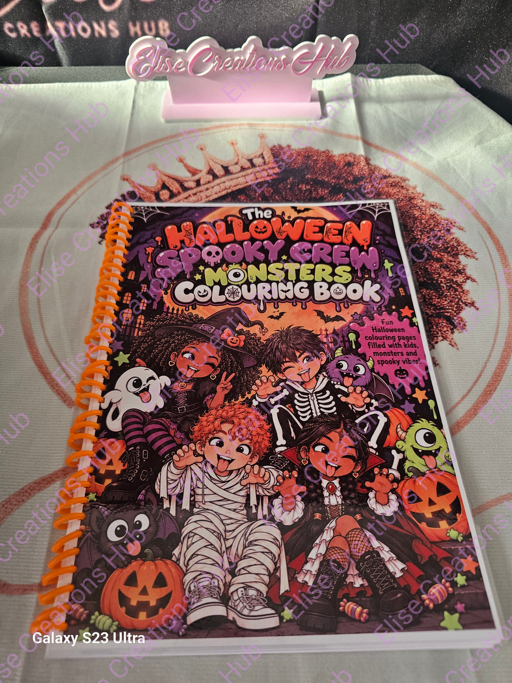 The Halloween Spooky Crew Monsters Colouring Book