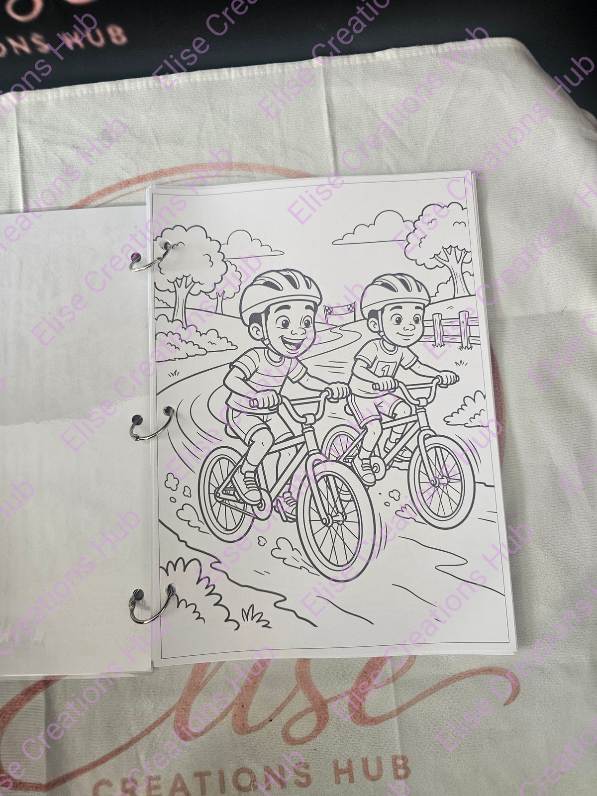 The Racing Colouring Book,  Trucks, Bikes, Skateboards & More! | Ages 6+