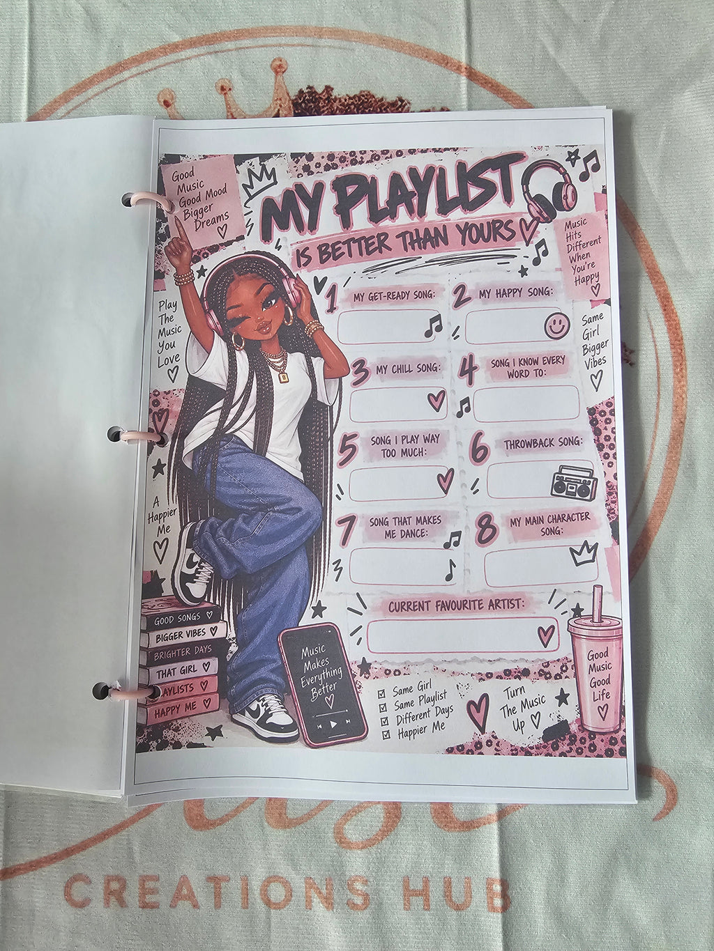GIRL ENERGY – My Activity Book