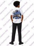 Personalised Boys School Leavers 2026 Shirt | Custom Name Graffiti Design | Leavers  Shirt