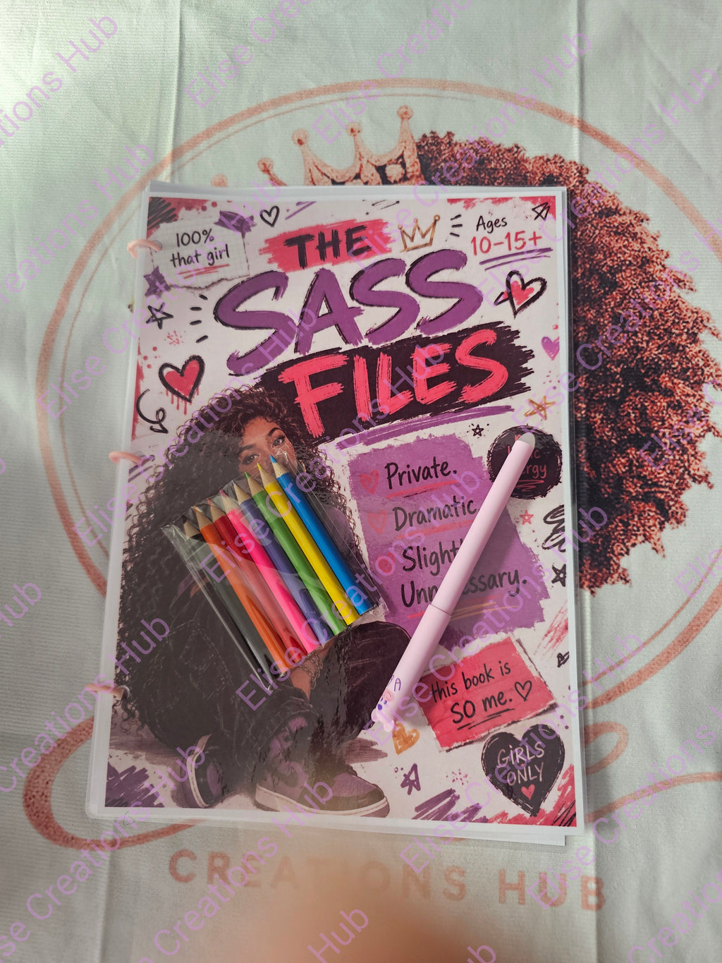 THE SASS FILES | Girls Activity Book | Ages 10 – 15+