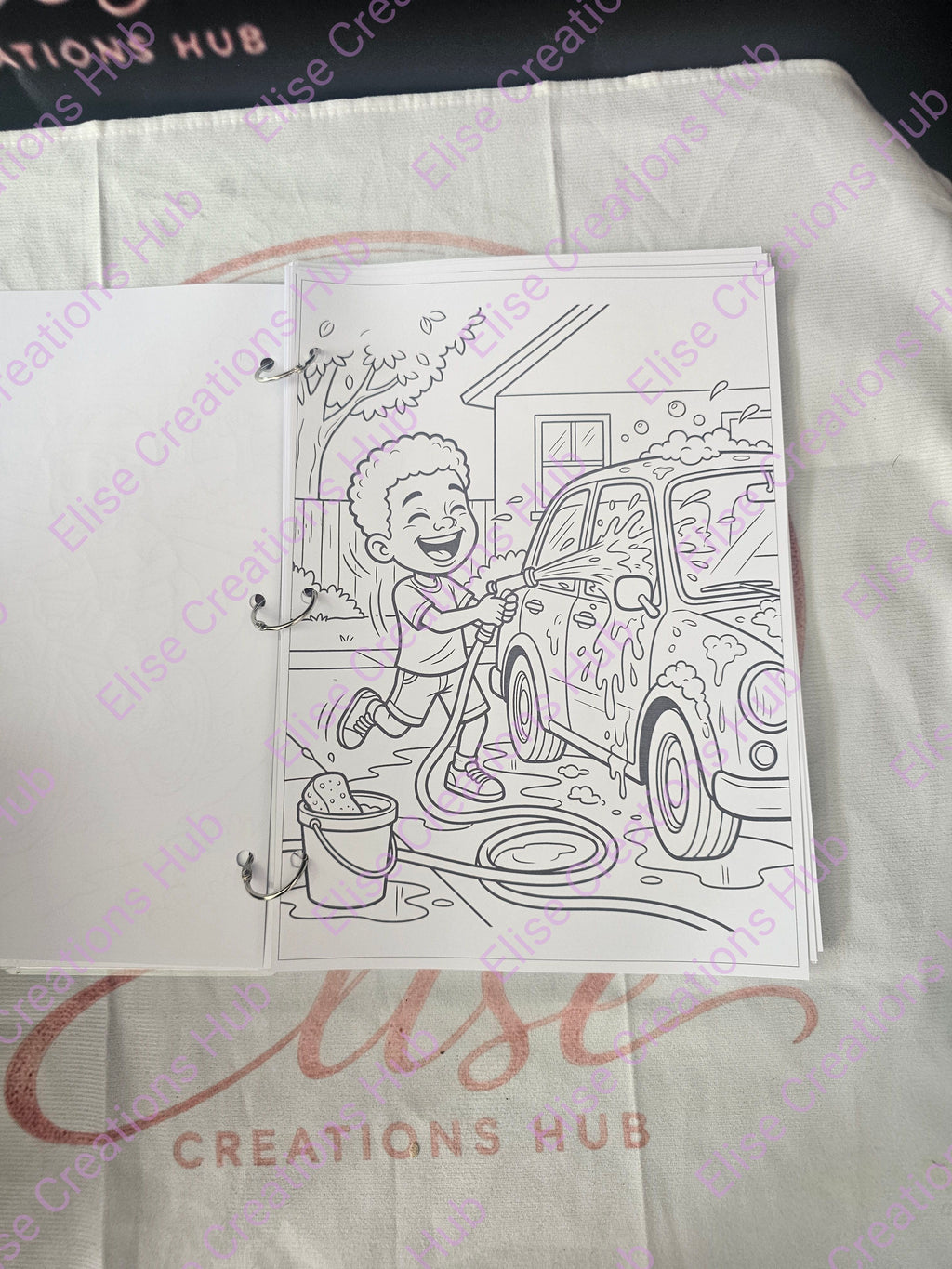 The Racing Colouring Book,  Trucks, Bikes, Skateboards & More! | Ages 6+
