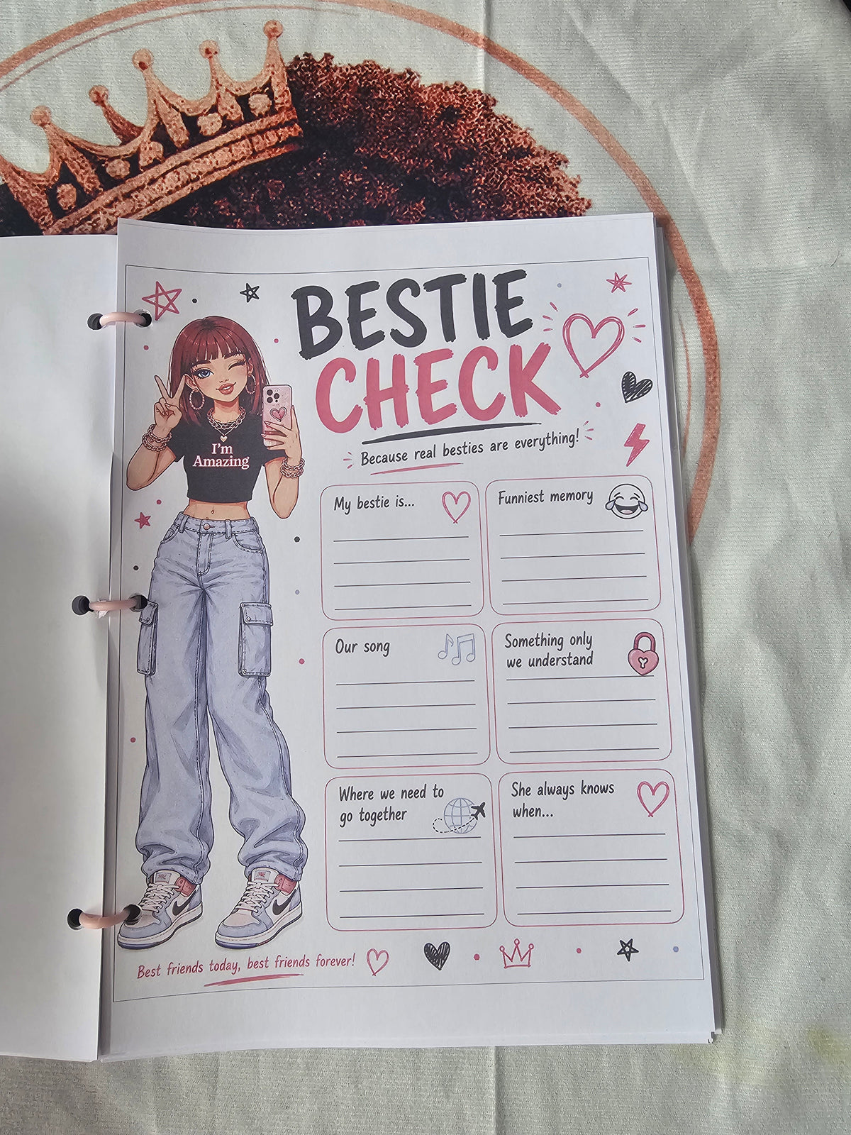 The Bestie’s Life Activity Book