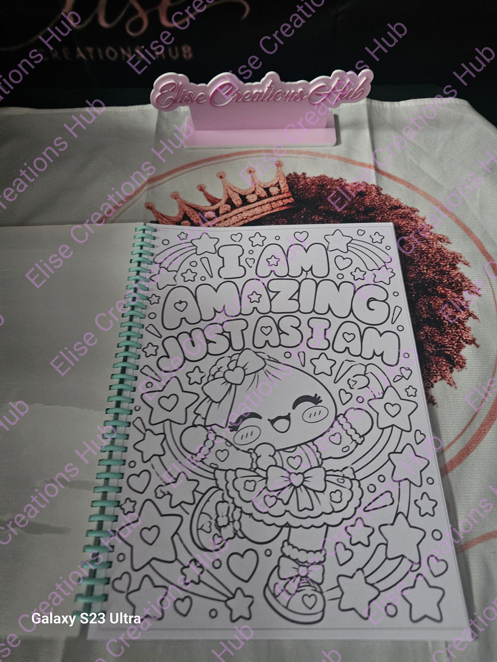 Little Dumplings Affirmations Colouring Book