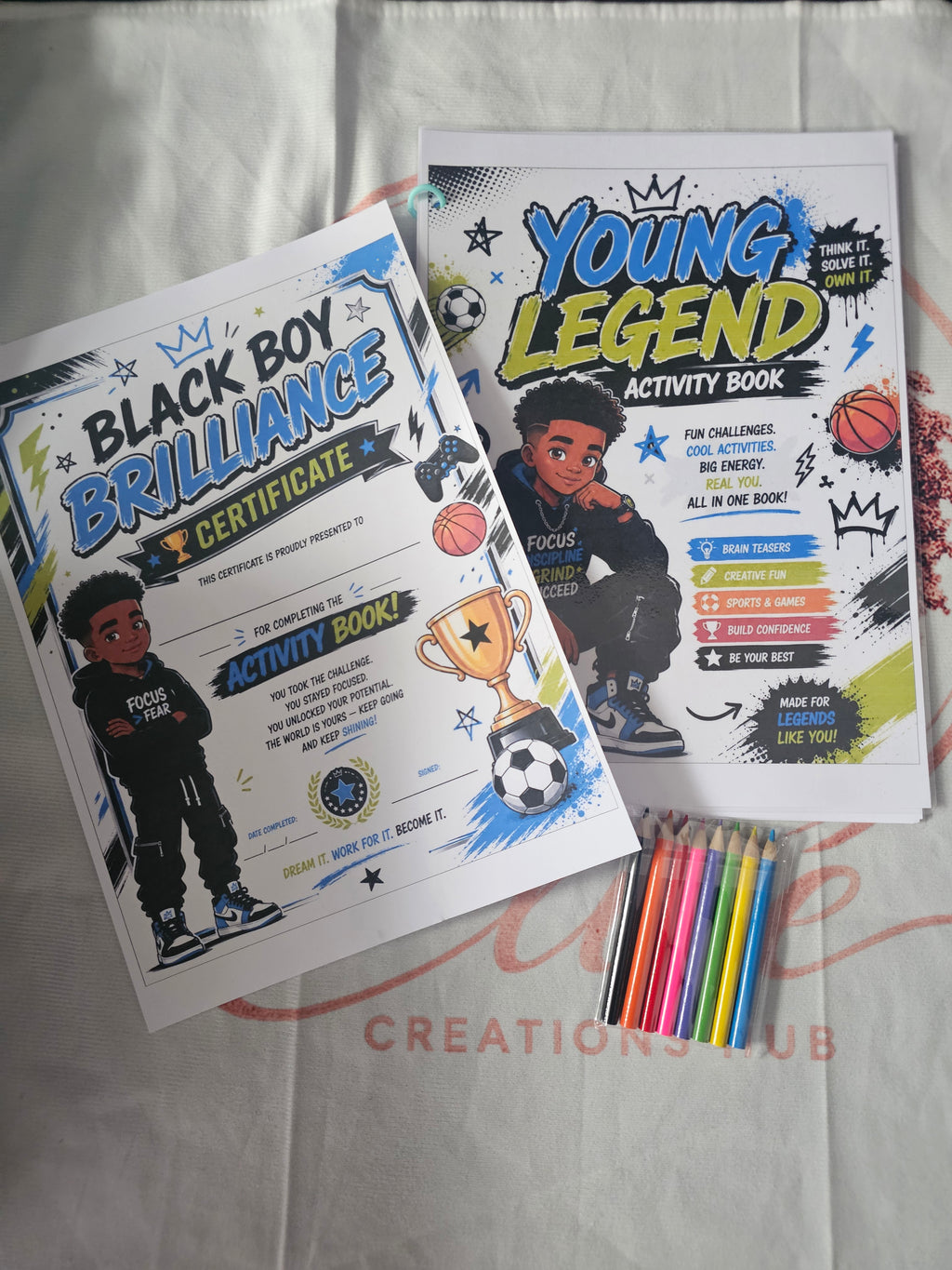 Young Legend Activity Book