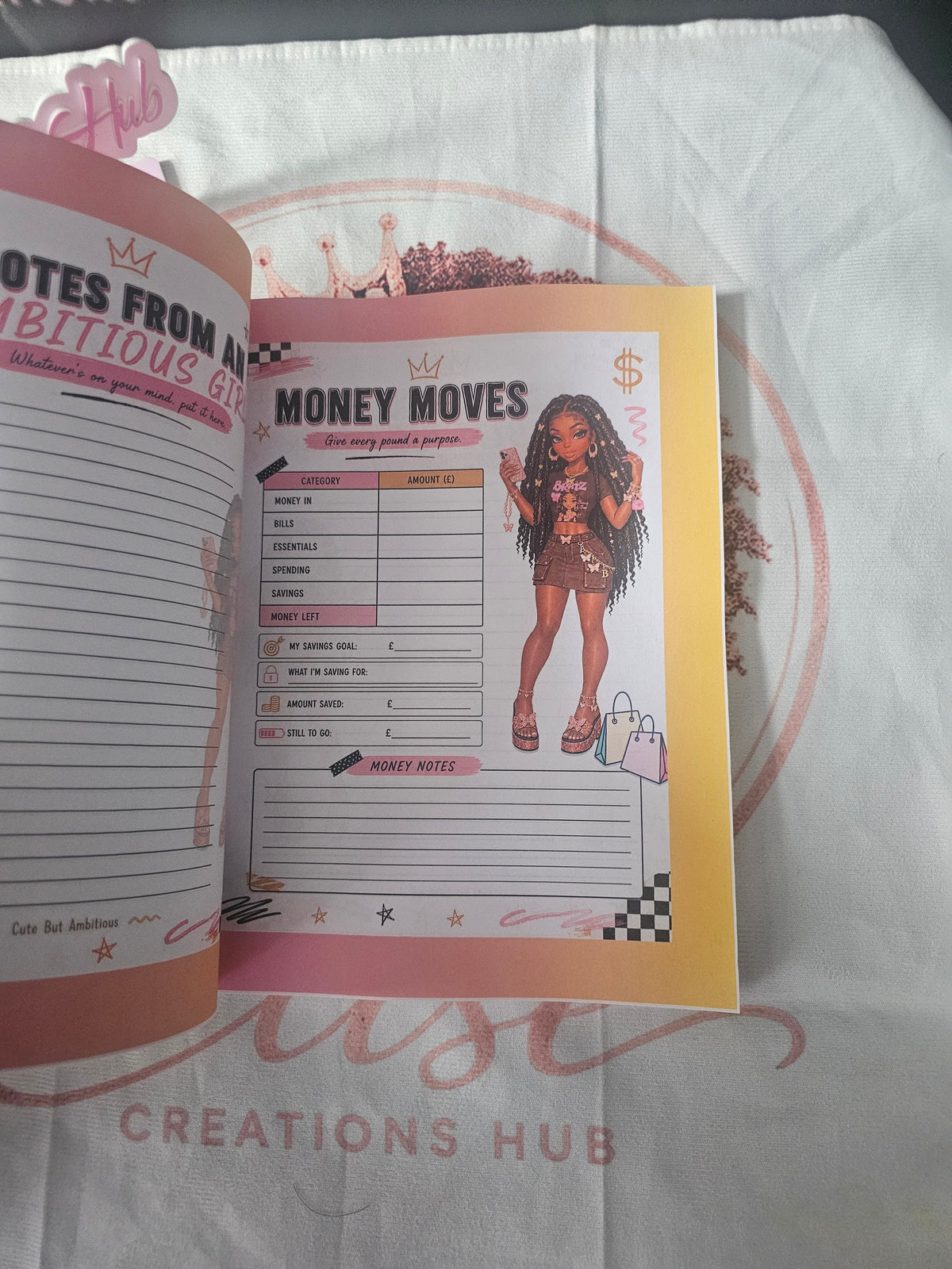 Pretty, Pressed & Focused Journal