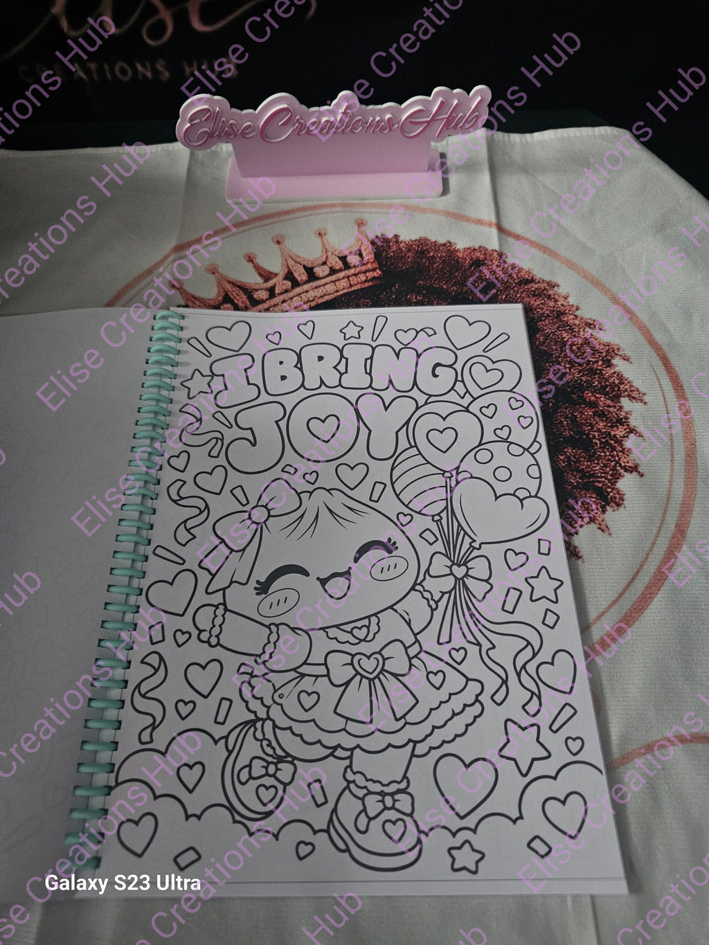 Little Dumplings Affirmations Colouring Book