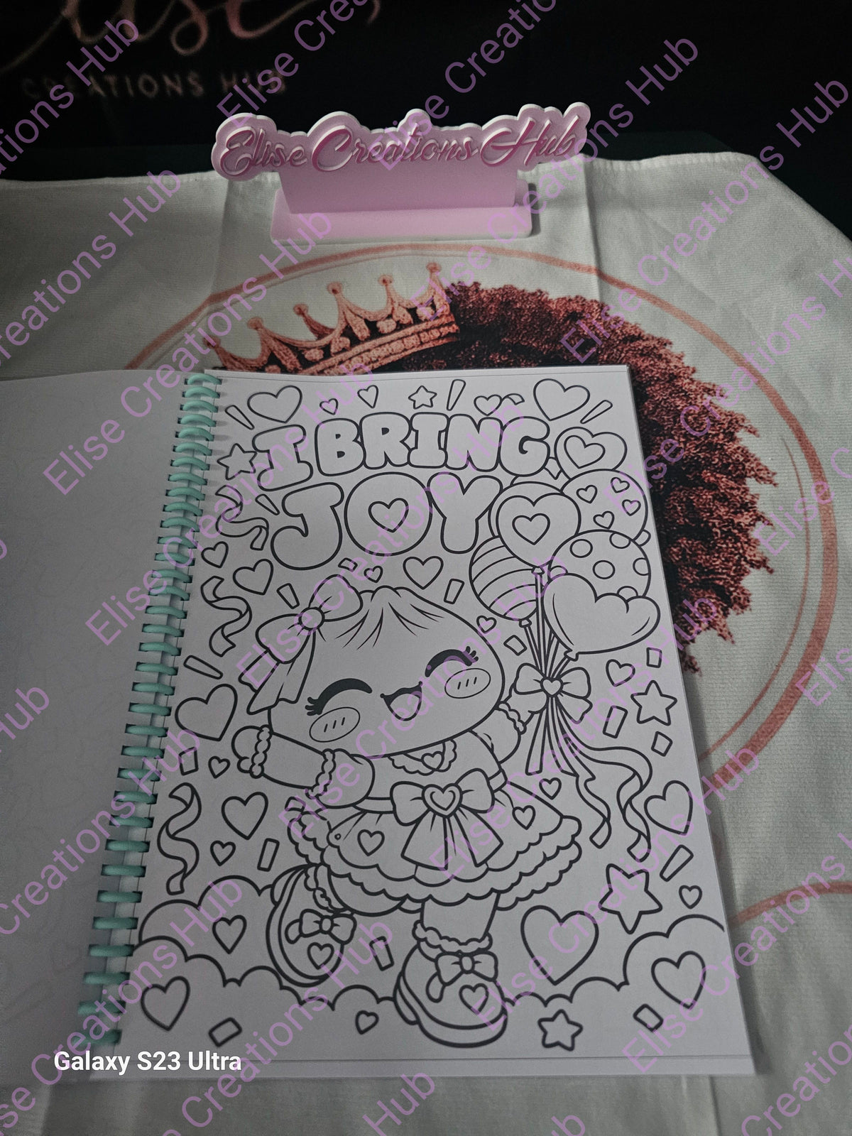 Little Dumplings Affirmations Colouring Book