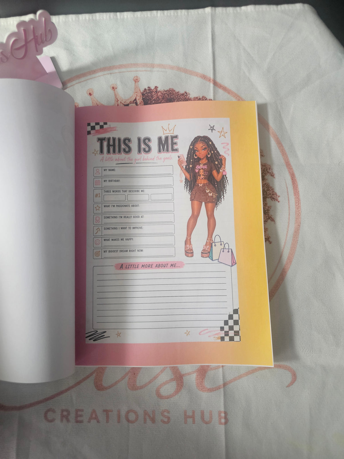 Pretty, Pressed & Focused Journal
