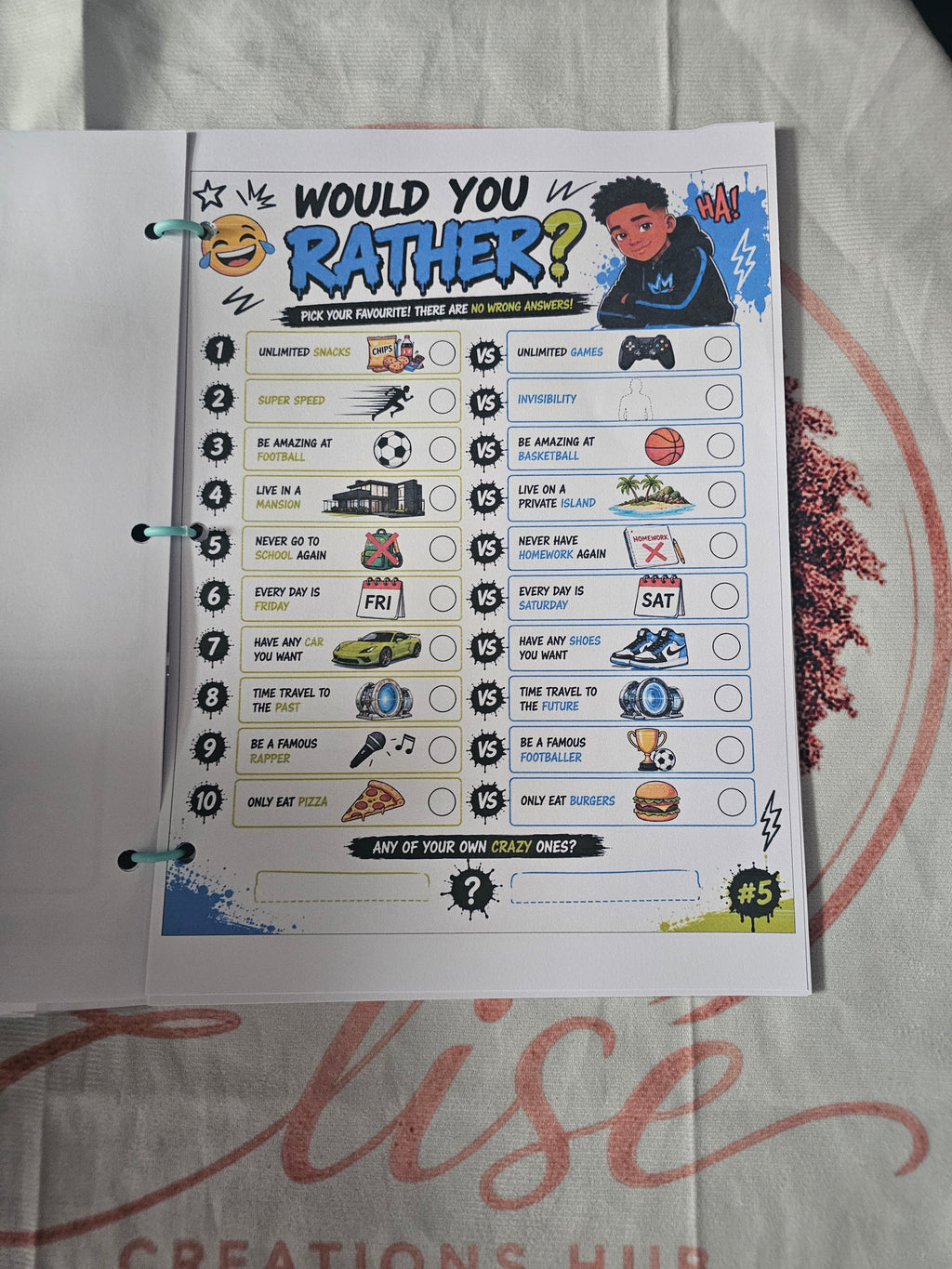 Young Legend Activity Book