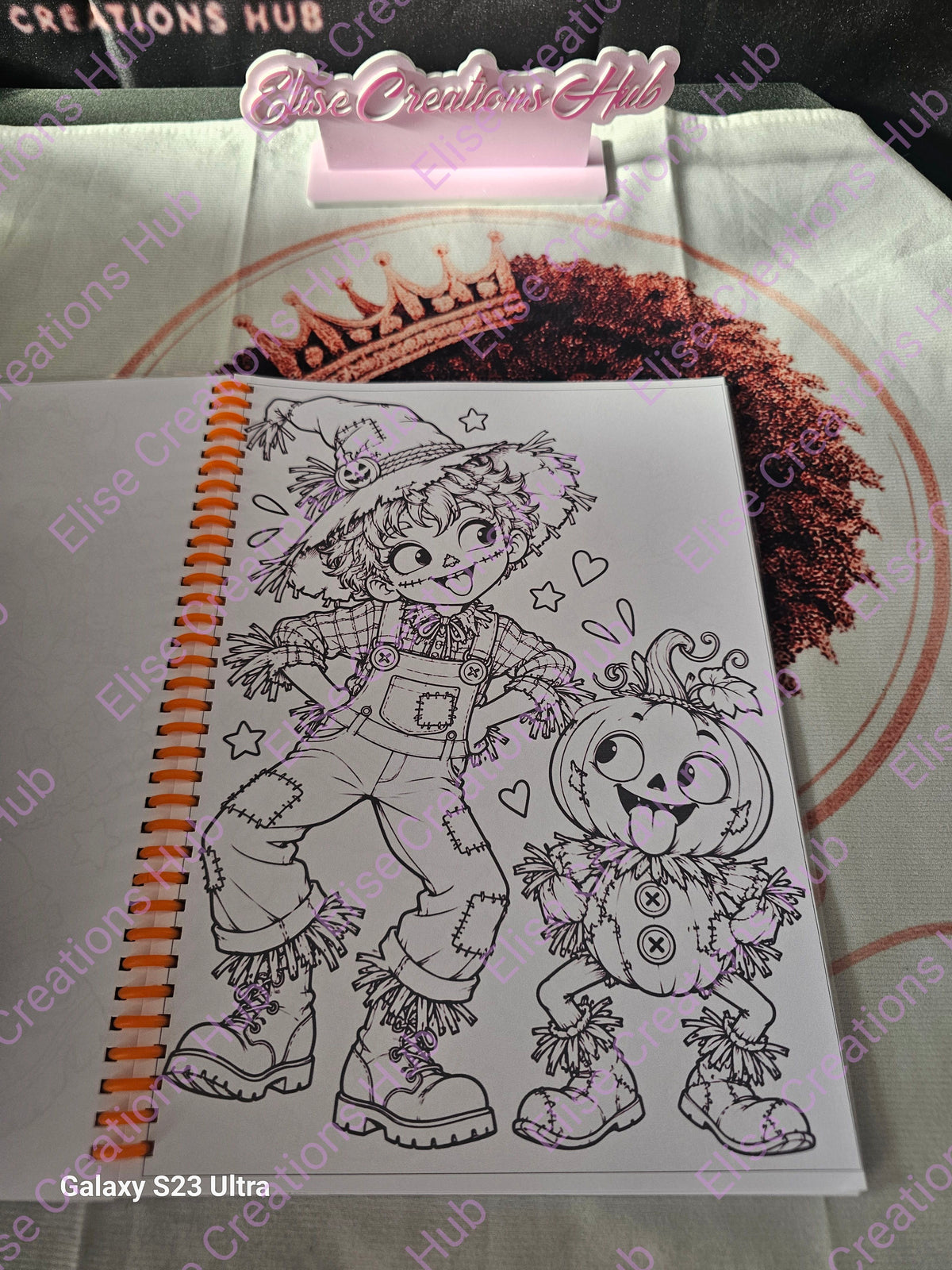 The Halloween Spooky Crew Monsters Colouring Book