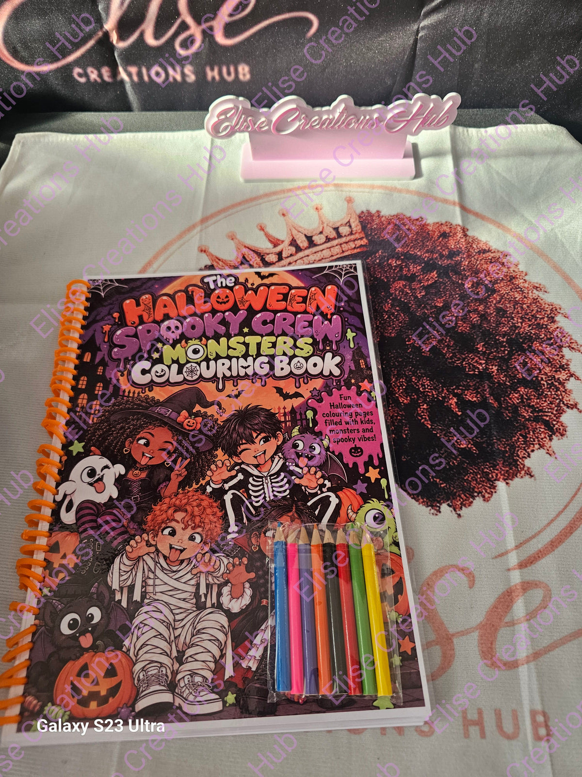 The Halloween Spooky Crew Monsters Colouring Book