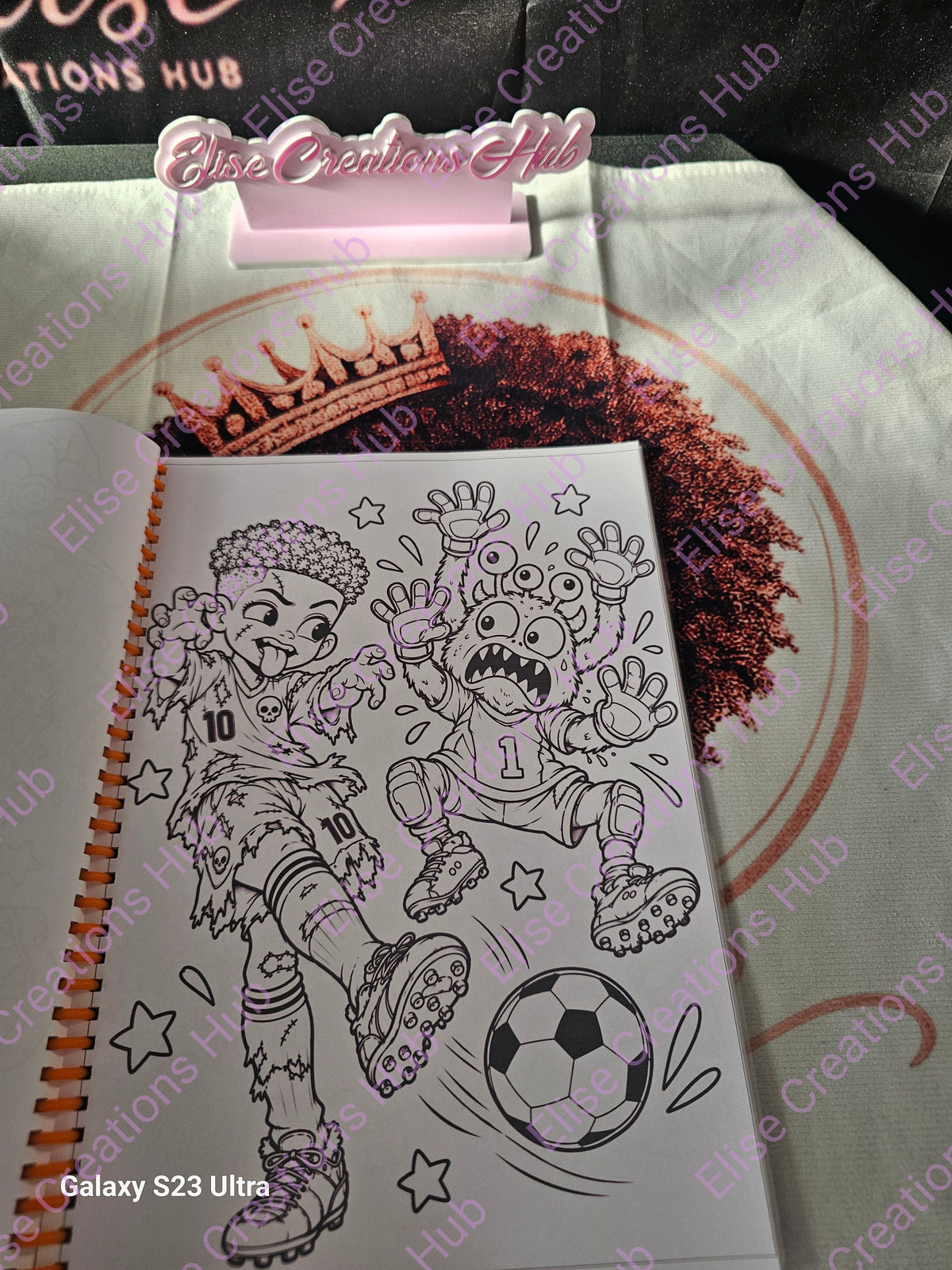 The Halloween Spooky Crew Monsters Colouring Book