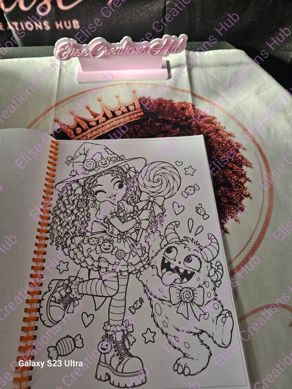 The Halloween Spooky Crew Monsters Colouring Book