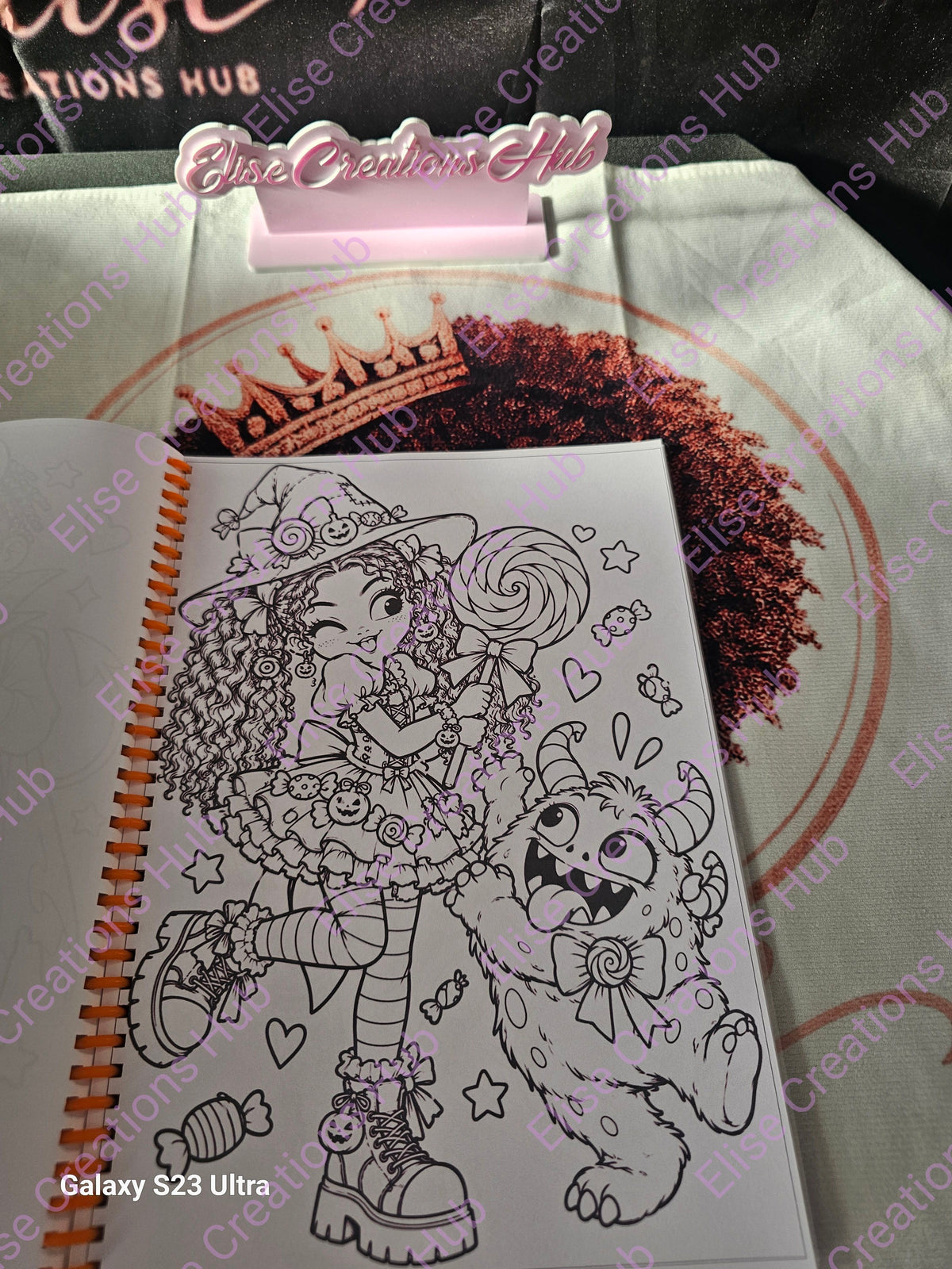 The Halloween Spooky Crew Monsters Colouring Book