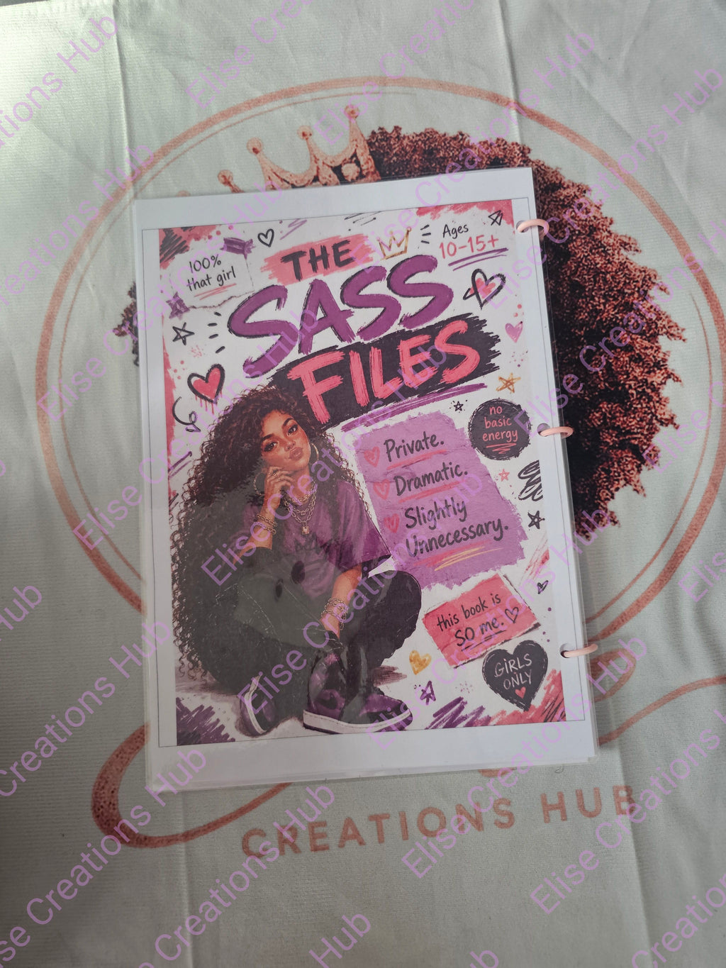 THE SASS FILES | Girls Activity Book | Ages 10 – 15+