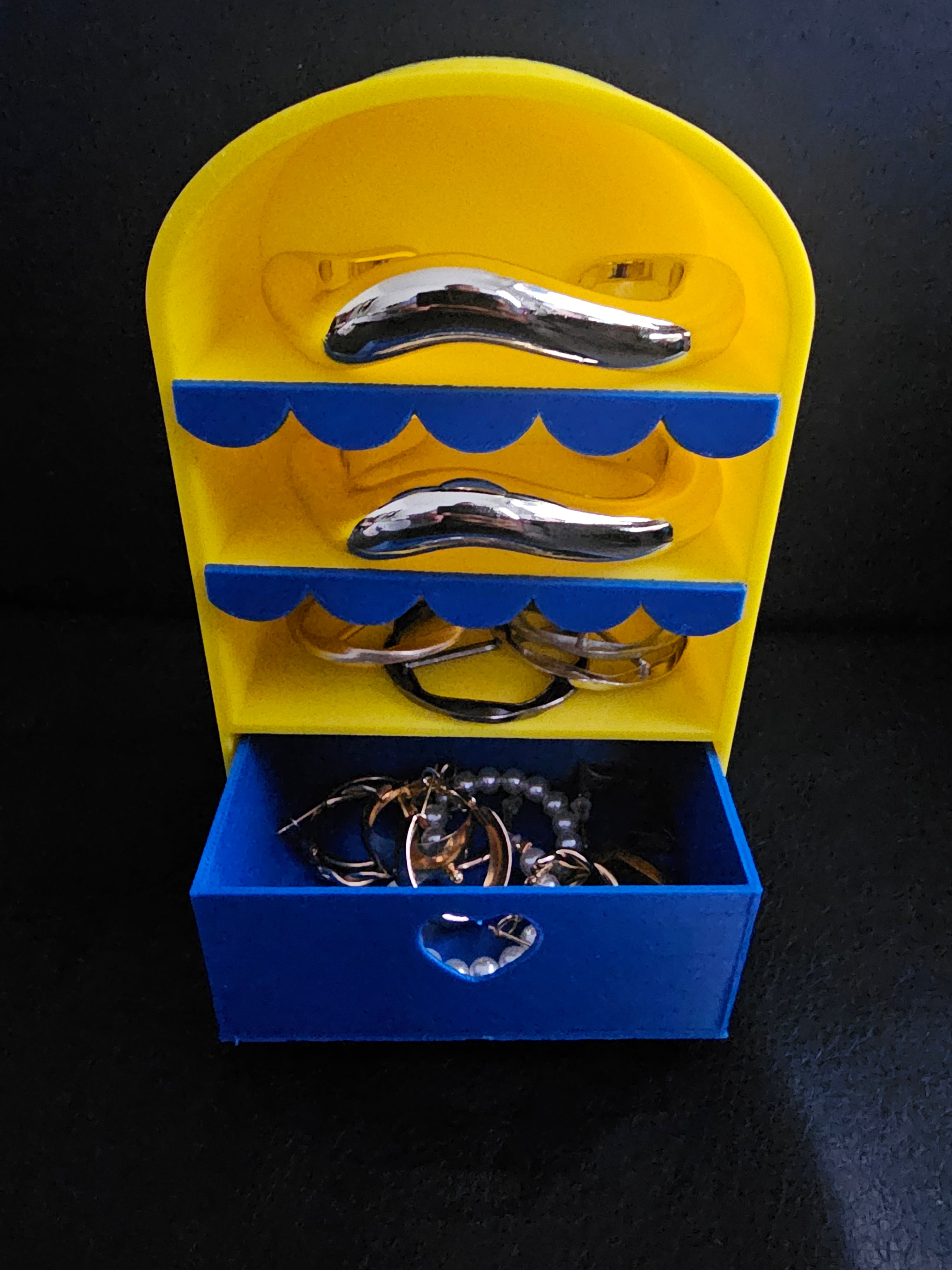 3D Jewellery Shelf Drawer