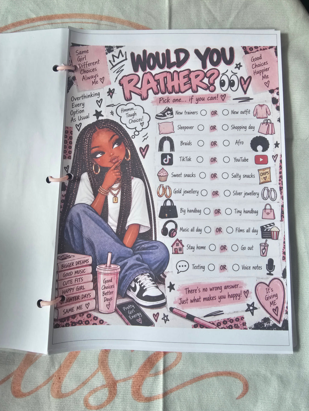 GIRL ENERGY – My Activity Book