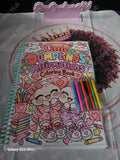 Little Dumplings Affirmations Colouring Book