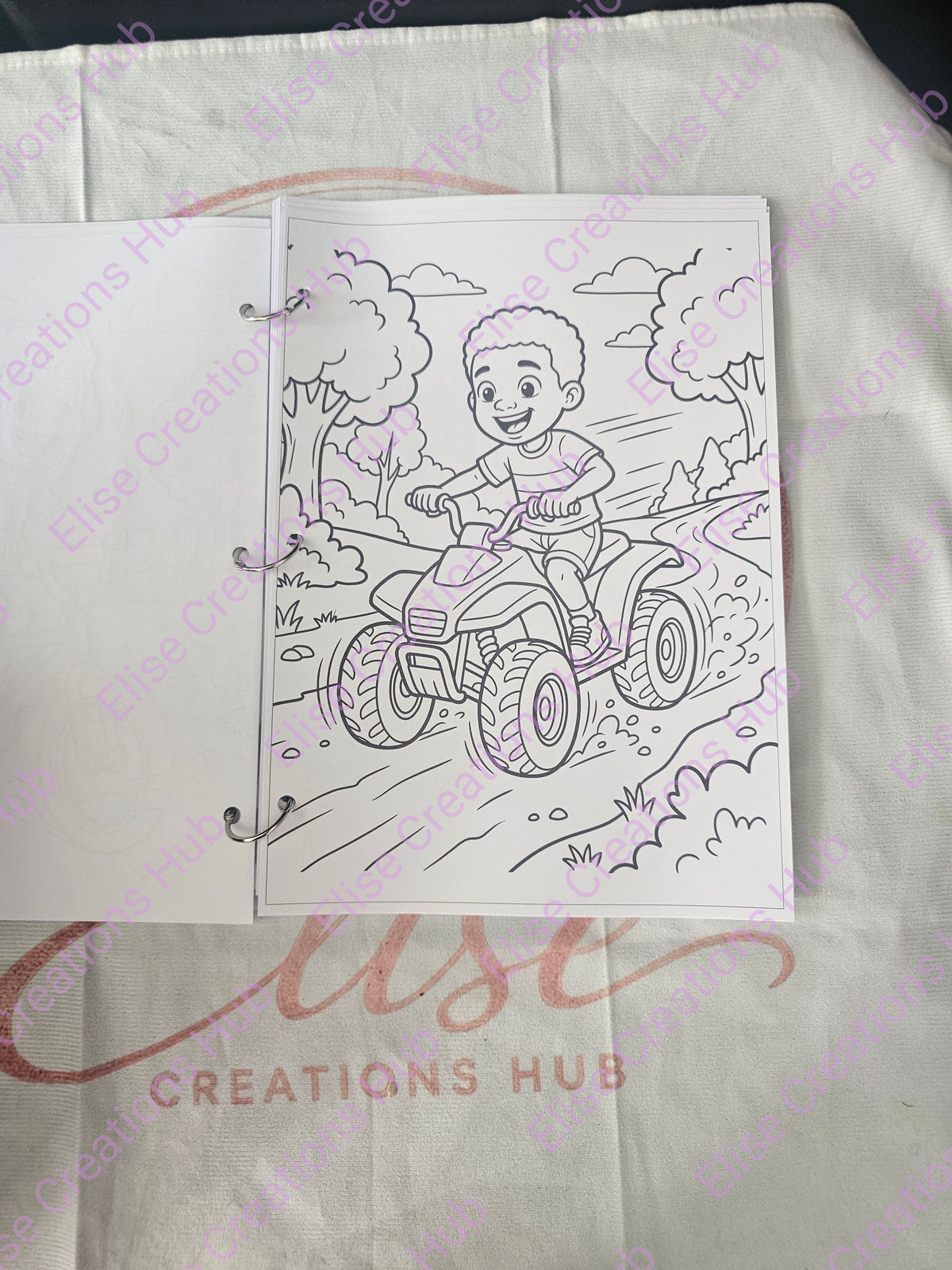 The Racing Colouring Book,  Trucks, Bikes, Skateboards & More! | Ages 6+